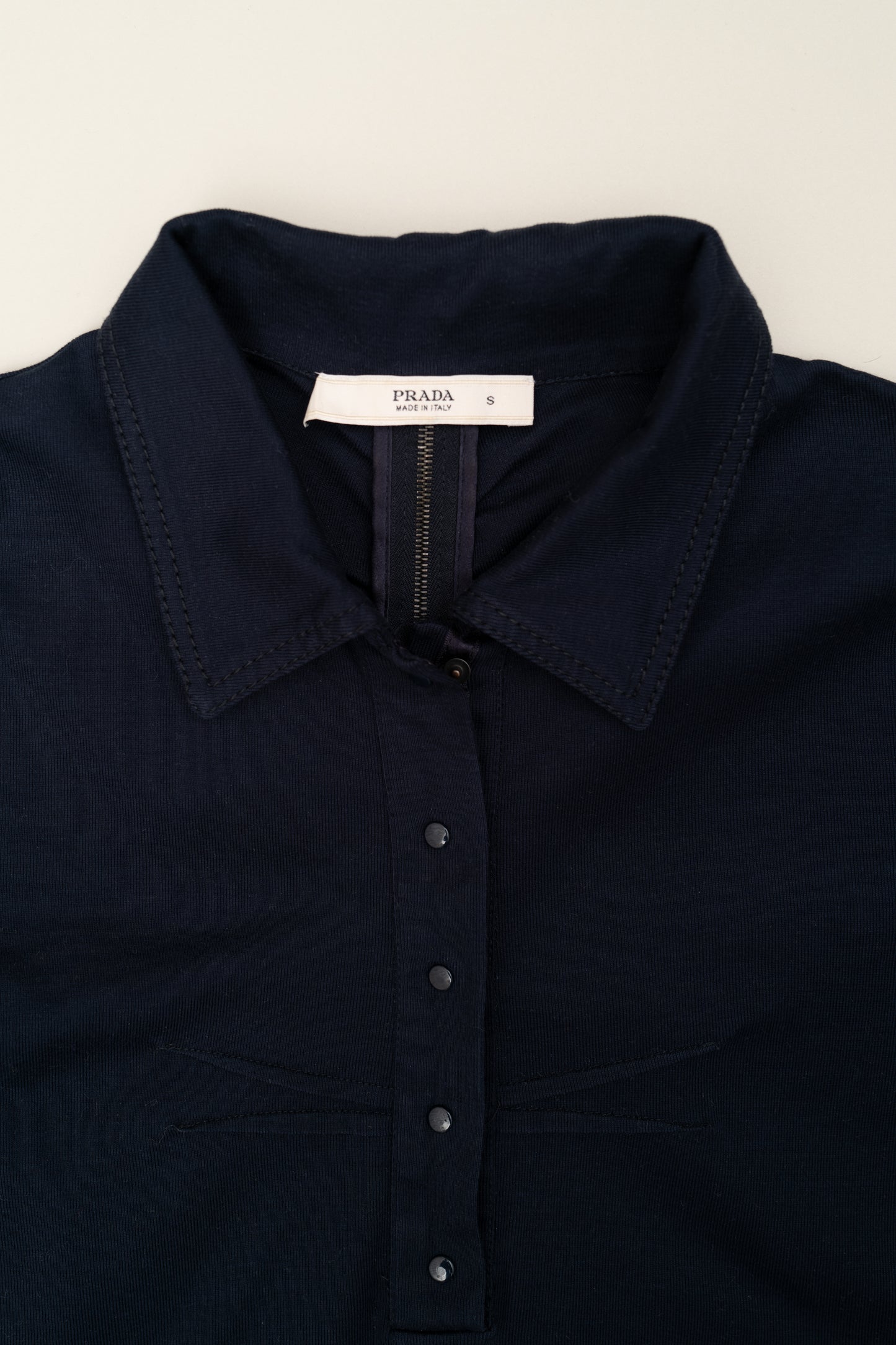 PRADA POLO WITH BACK ZIP