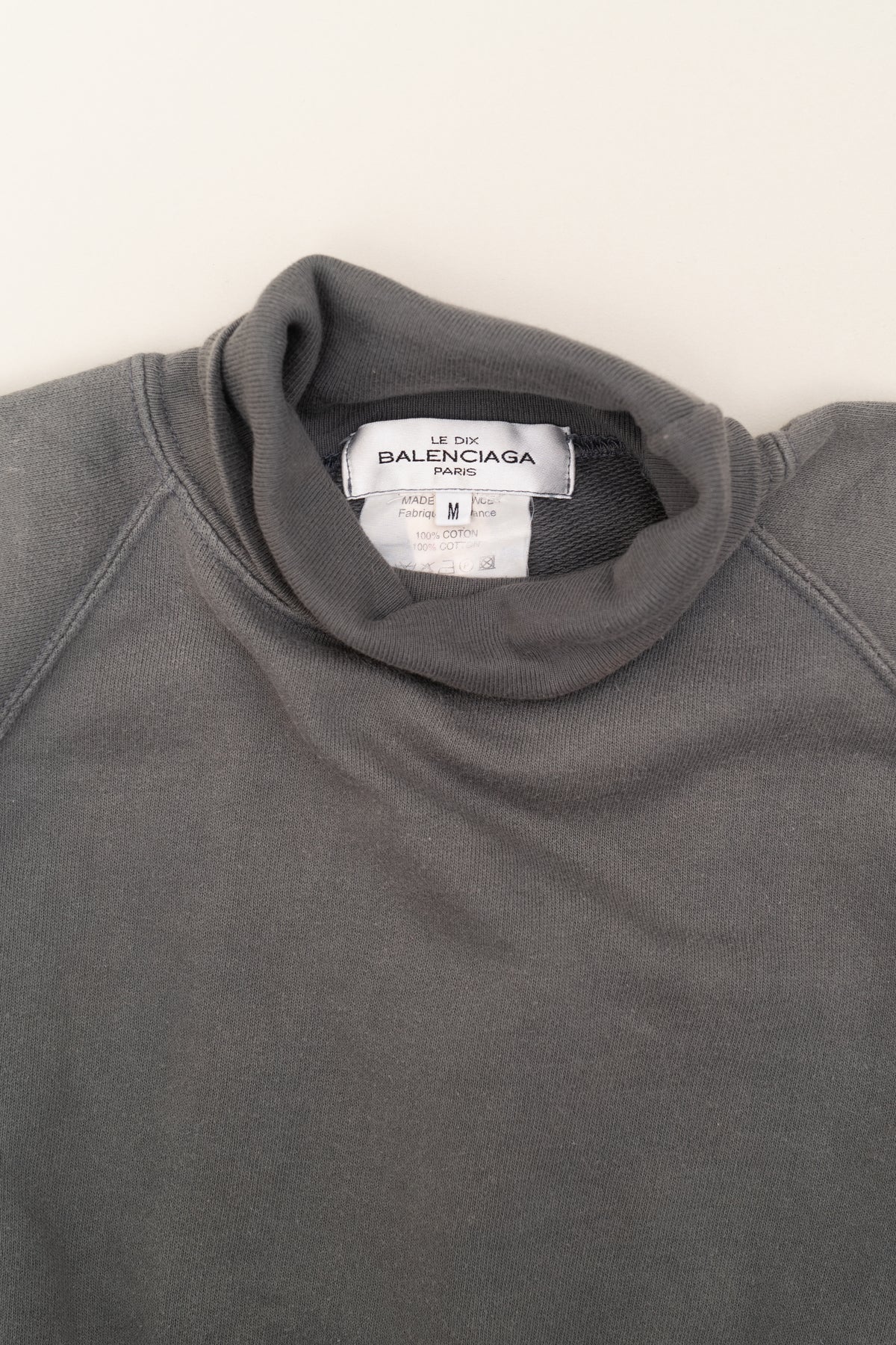 BALENCIAGA FITTED TURTLENECK