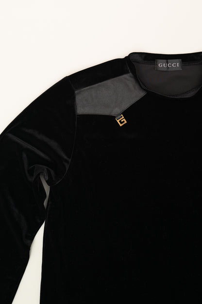 GUCCI VELVET TOP