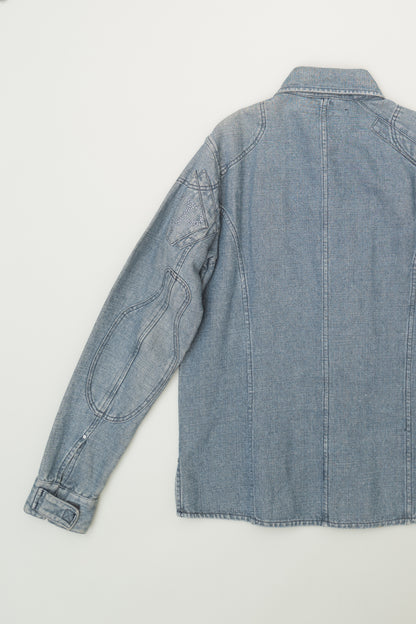 VOYAGE PASSION DENIM BUTTON UP