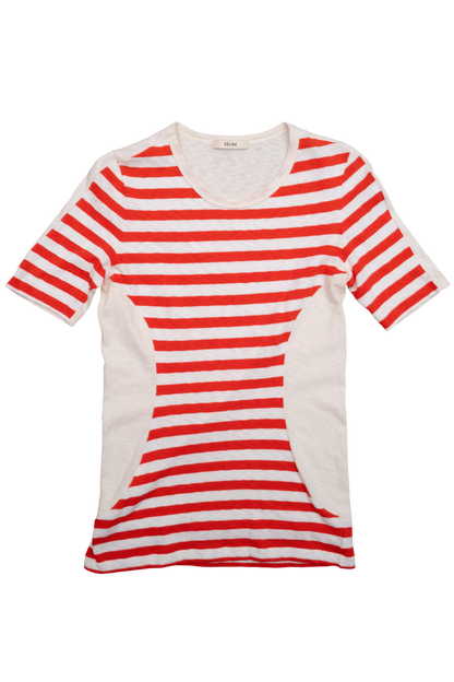 CELINE STRIPED KIT TOP