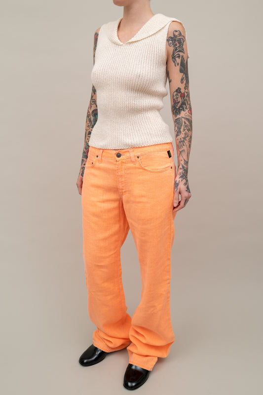 VERSACE LINEN PANTS