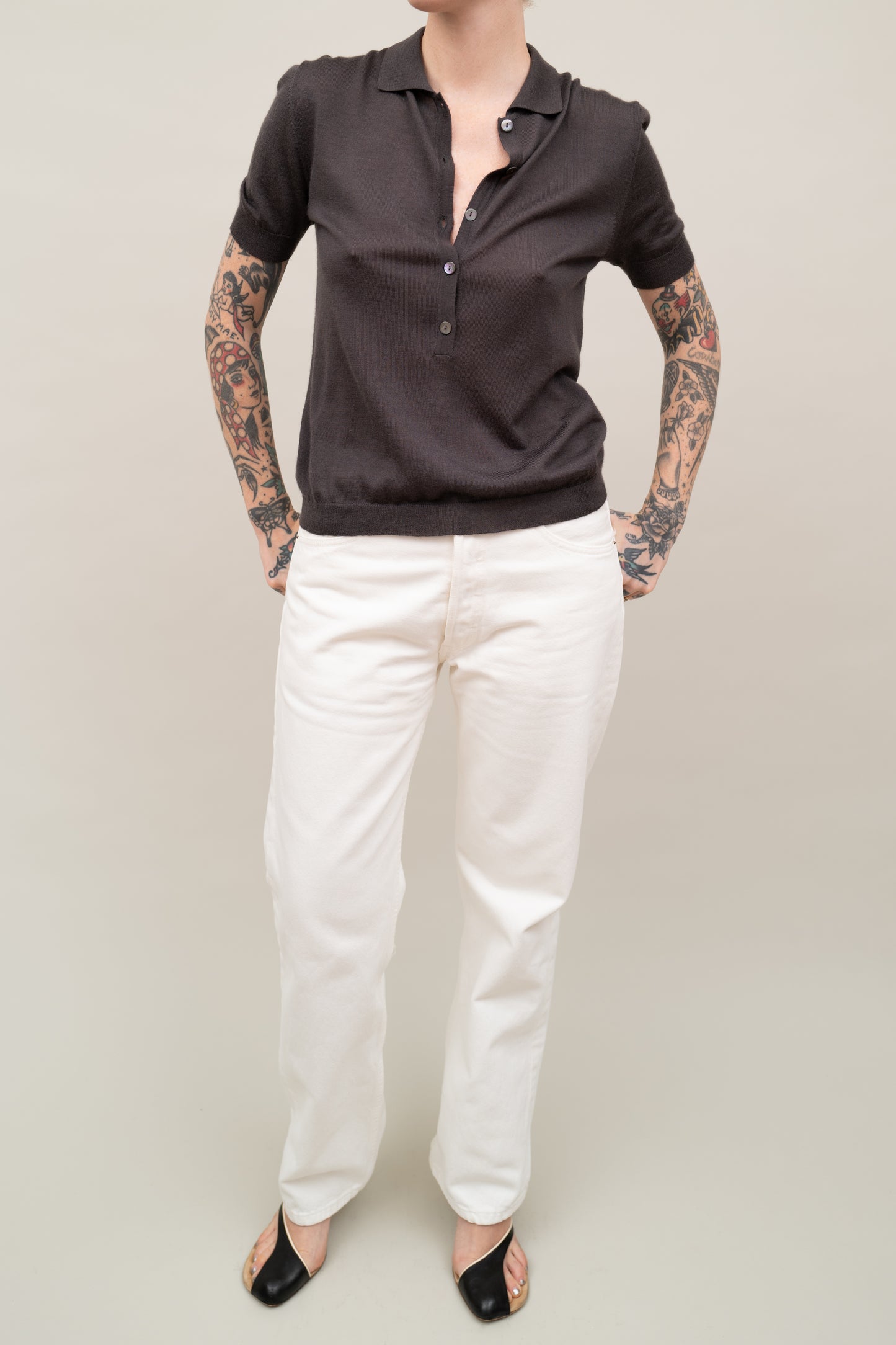 LOEWE KNIT POLO