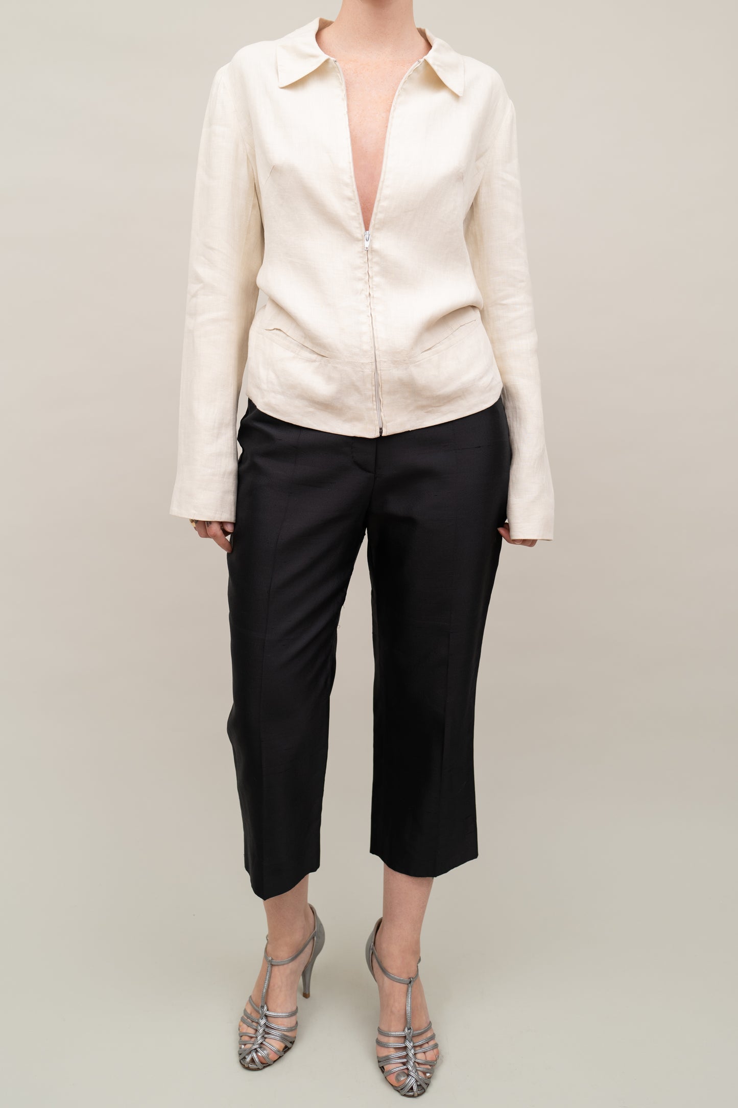 PLEIN SUD LINEN JACKET
