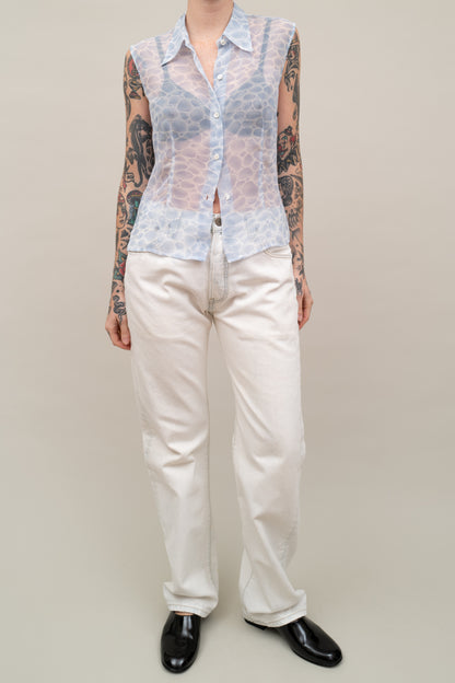 AGNES B. SHEER TOP