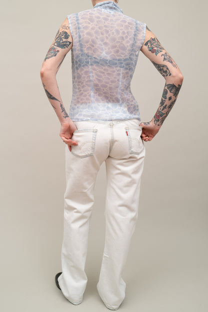 AGNES B. SHEER TOP