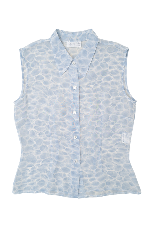 AGNES B. SHEER TOP