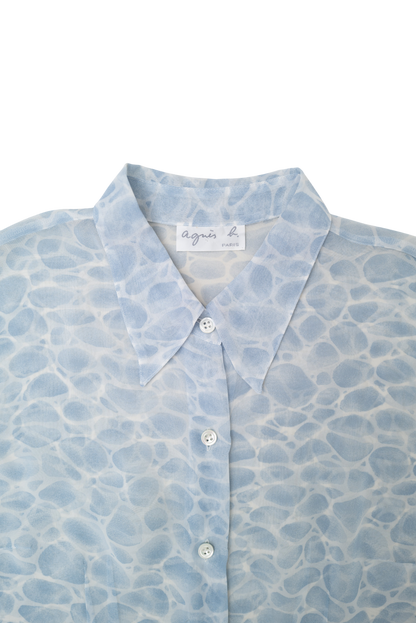 AGNES B. SHEER TOP