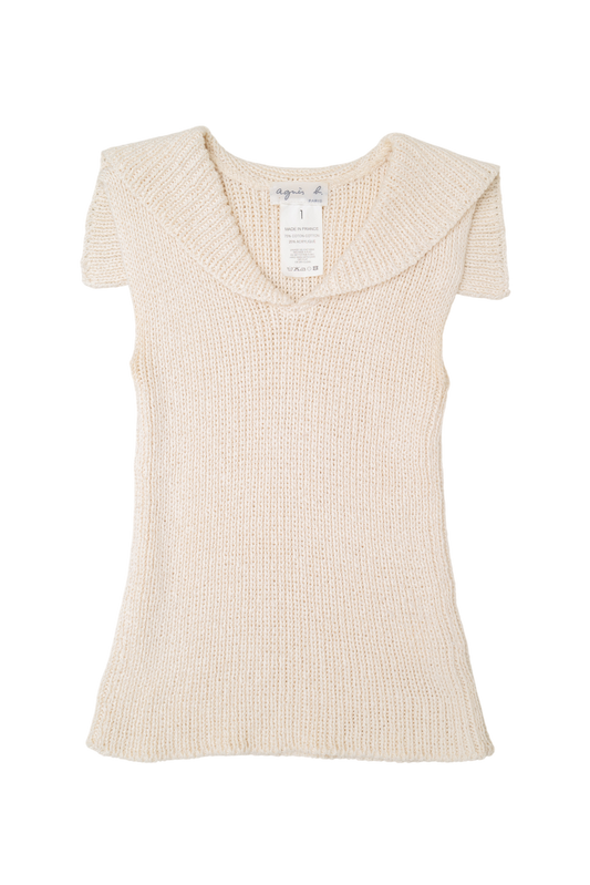 AGNES B. KNIT TOP