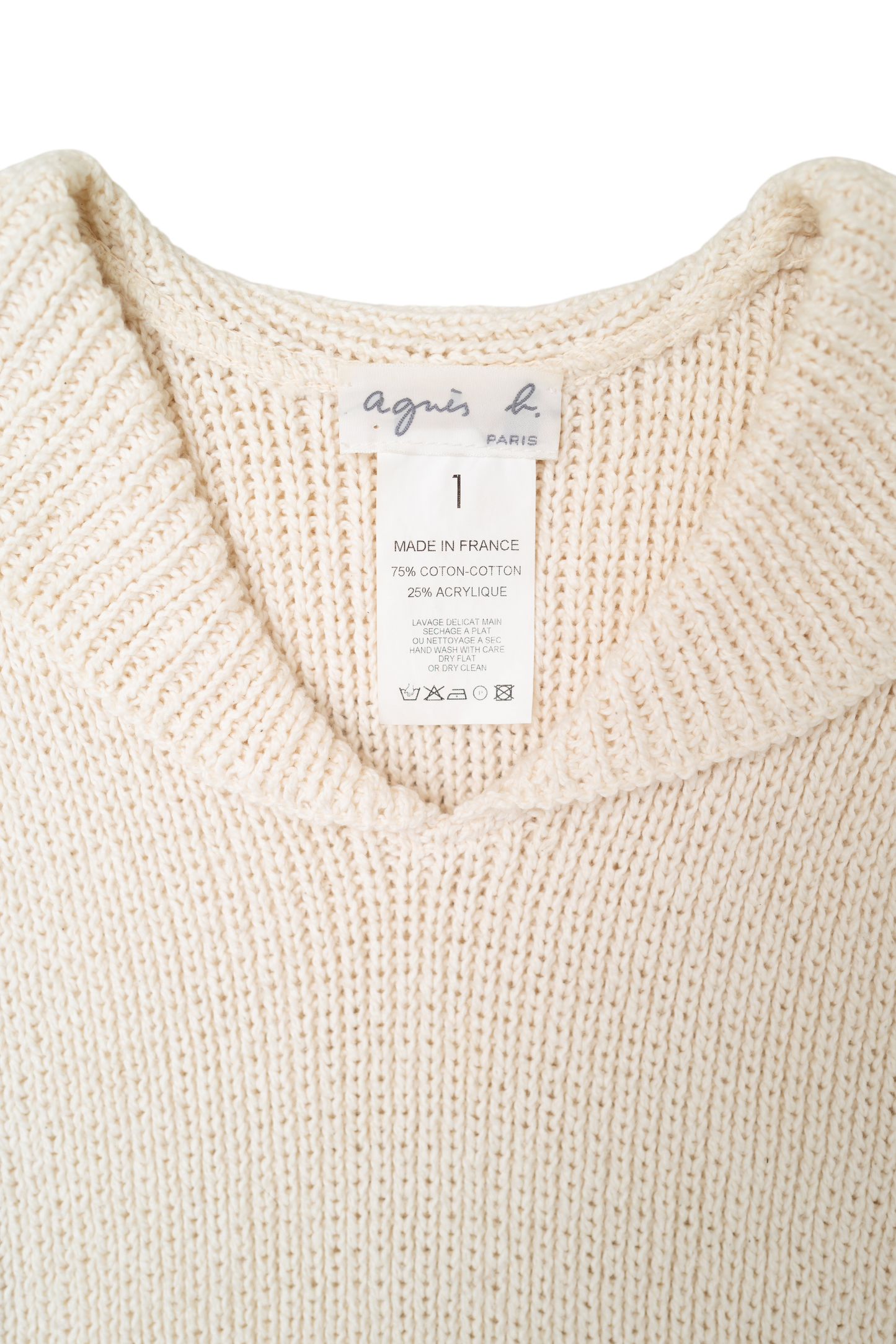 AGNES B. KNIT TOP
