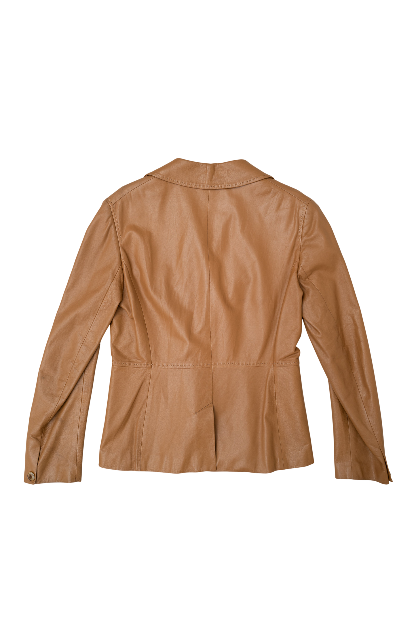SPORTMAX LEATHER BLAZER