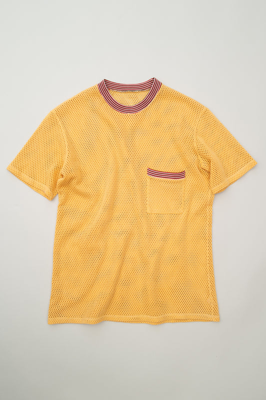 VINTAGE MESH RINGER TEE