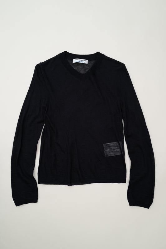 CDG SHEER SWEATER