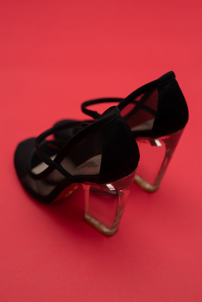 PRADA MESH HEELS