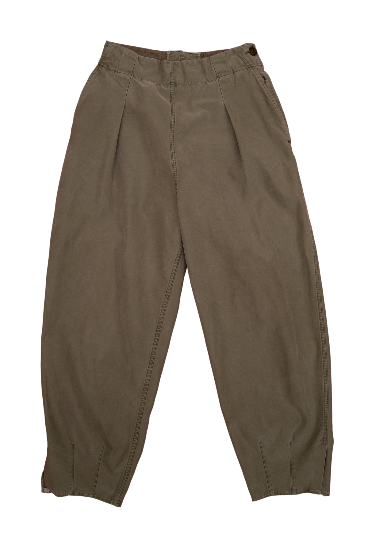 VINTAGE PLEATED ARMY PANTS