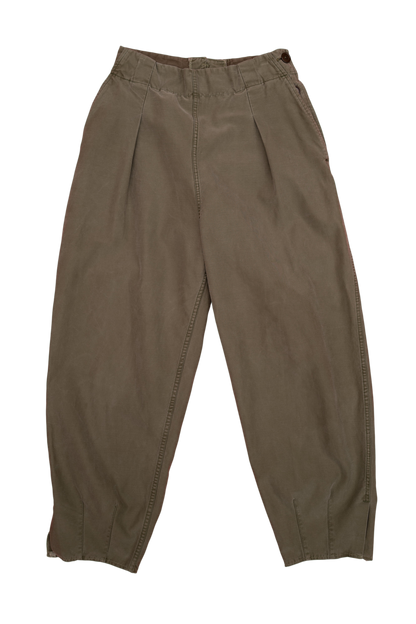 VINTAGE PLEATED ARMY PANTS
