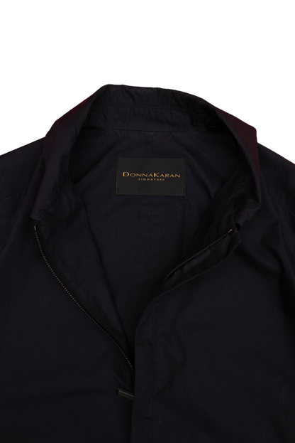 DONNA KARAN ZIP UP JACKET