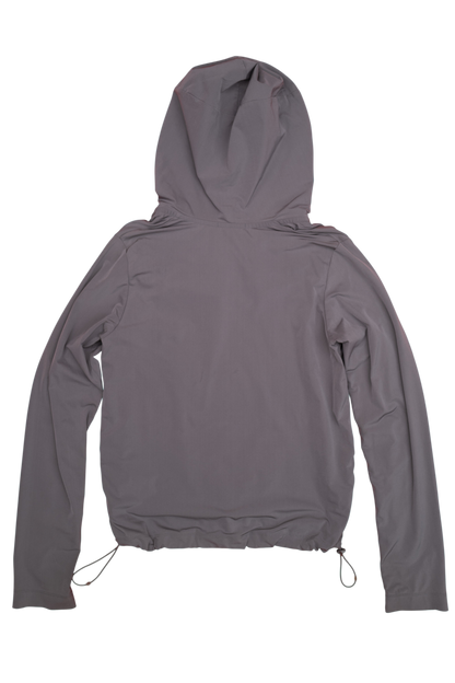 GIRBAUD STRETCH HOODED TOP