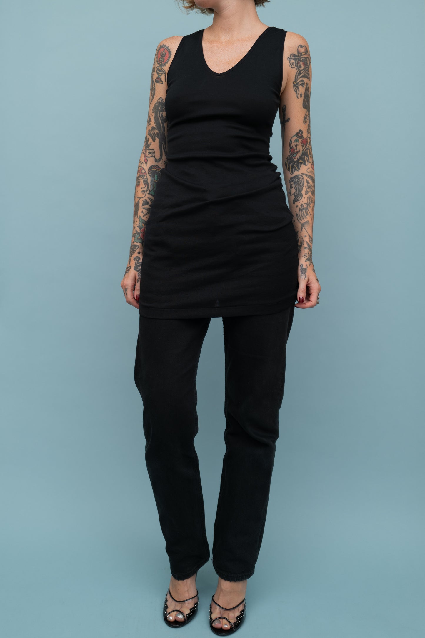 ISSEY MIYAKE MINI DRESS/TANK