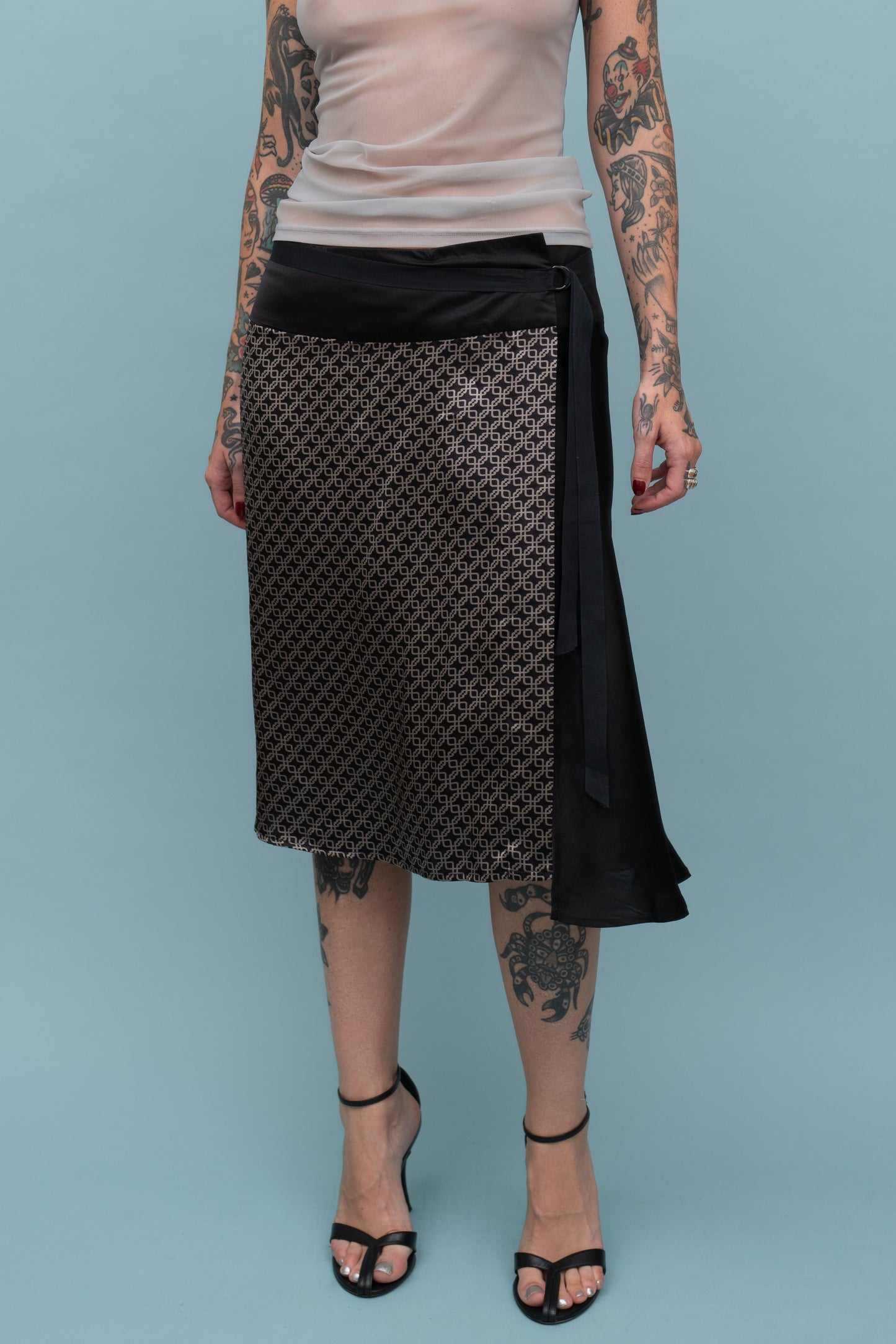 VERONIQUE BRANQUINHO WRAP SKIRT, FW 2004