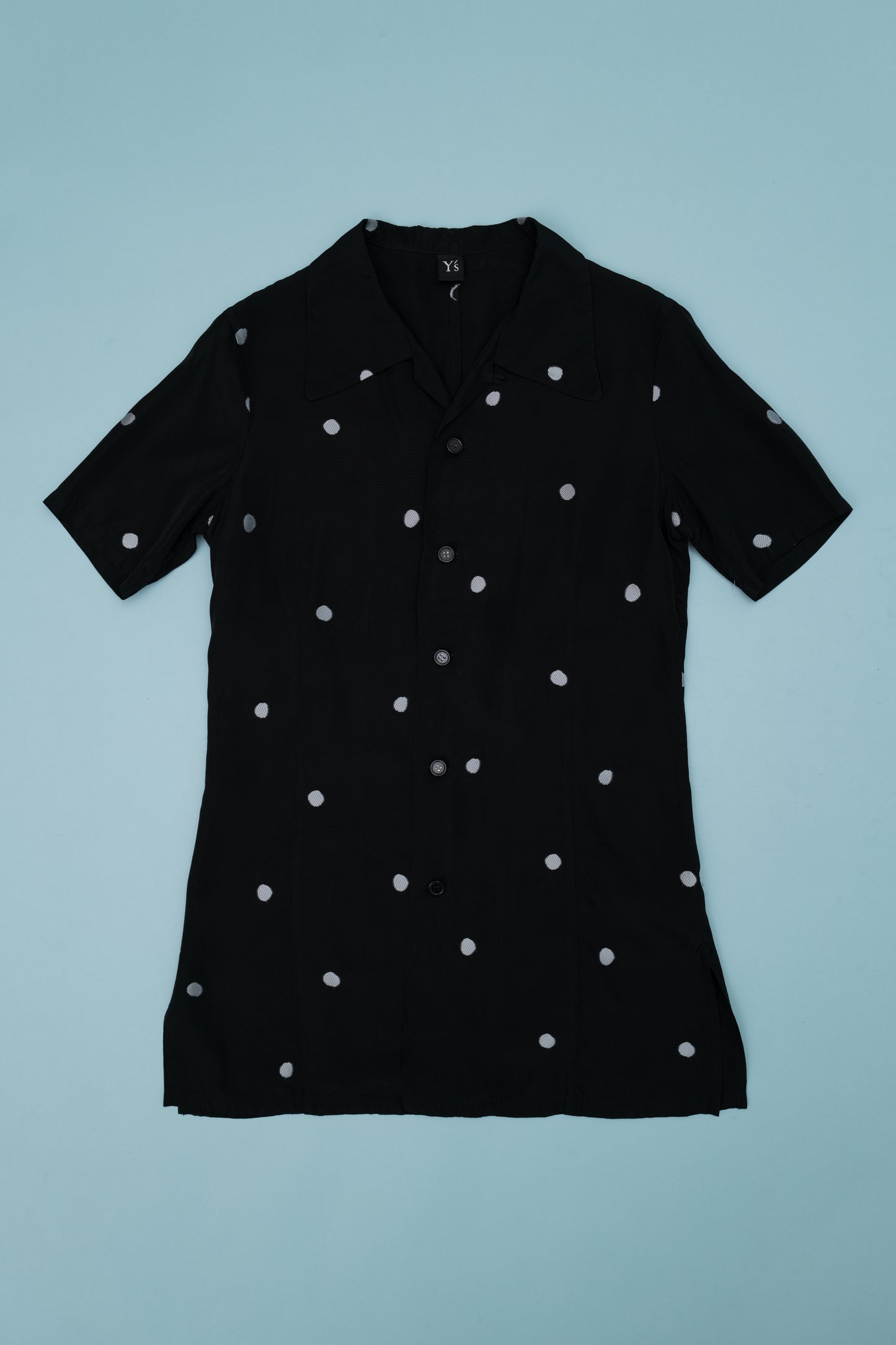 Y'S JACQUARD BUTTON UP