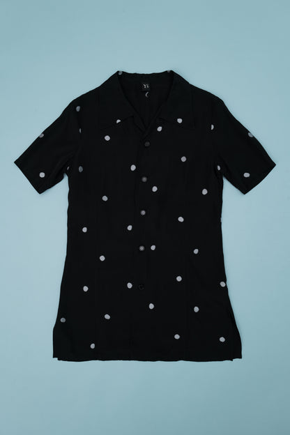 Y'S JACQUARD BUTTON UP