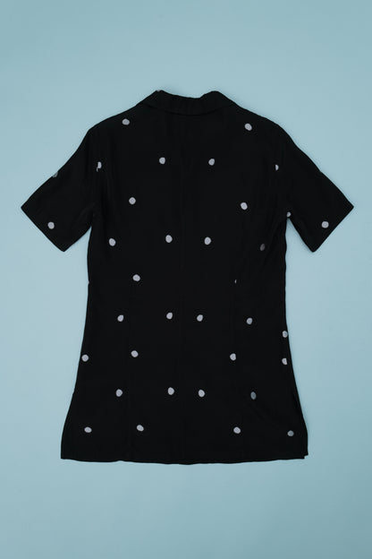 Y'S JACQUARD BUTTON UP
