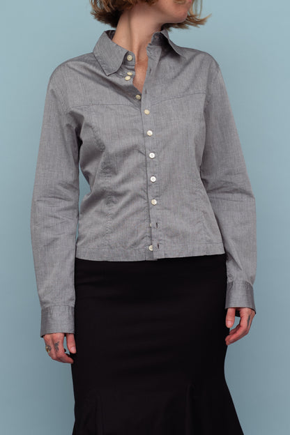 ISSEY MIYAKE BUTTON UP