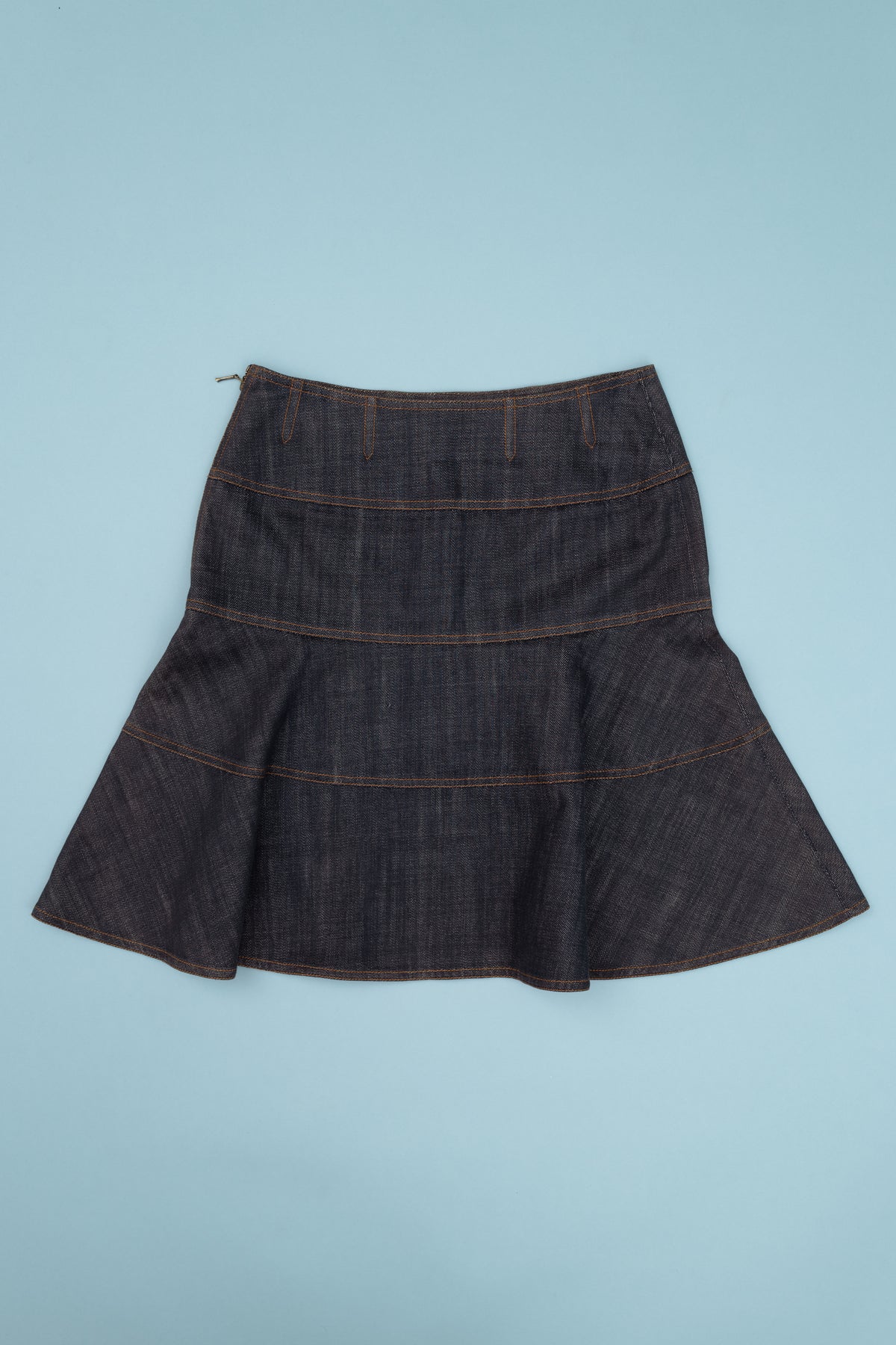 ALAIA DENIM SKIRT