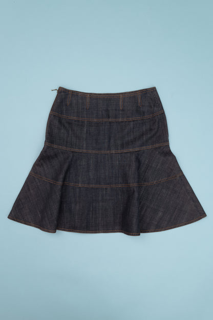 ALAIA DENIM SKIRT