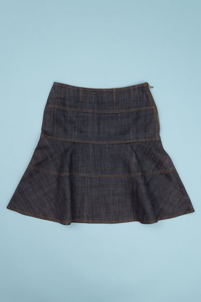 ALAIA DENIM SKIRT
