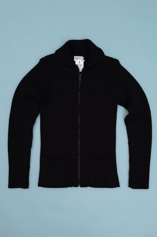AGNES B. ZIP UP SWEATER