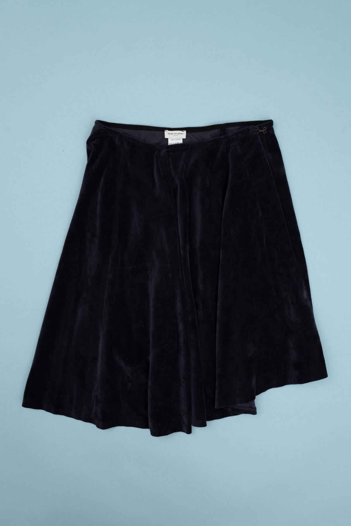 DRIES VAN NOTEN ASYMMETRICAL SKIRT