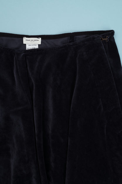 DRIES VAN NOTEN ASYMMETRICAL SKIRT