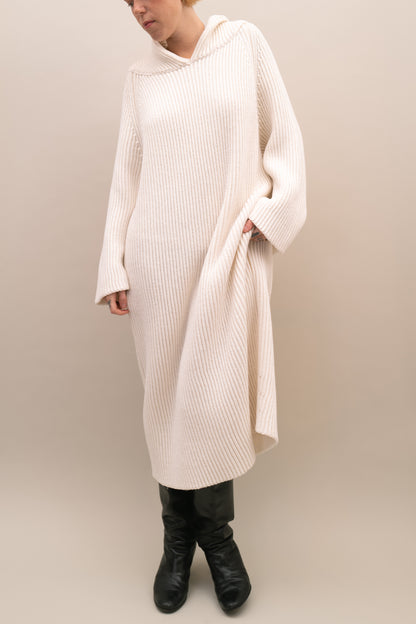 OVERSIZED HEAVY KNIT DRESS