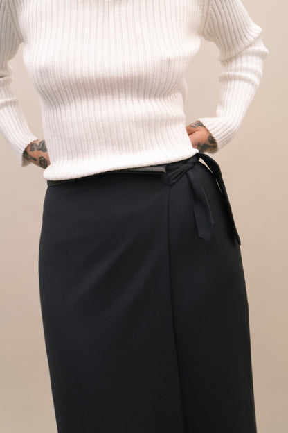 DRIES VAN NOTEN WRAP SKIRT, 90'S
