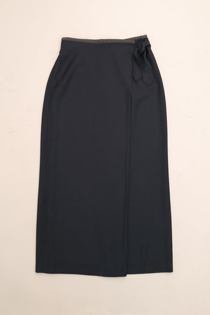 DRIES VAN NOTEN WRAP SKIRT, 90'S