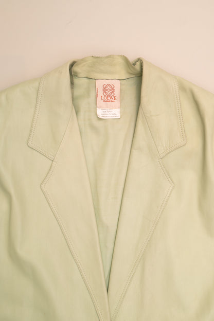 LOEWE LEATHER JACKET, 80'S