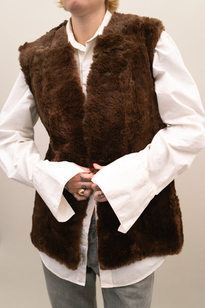 VINTAGE FUR VEST