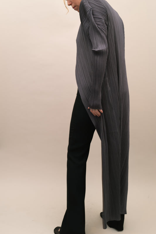 ISSEY MIYAKE PLEATS PLEASE OVERCOAT