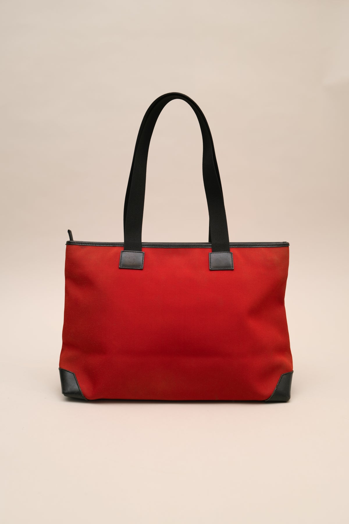 GUCCI NYLON/LEATHER TOTE