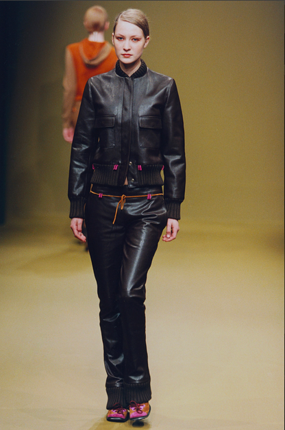 MIU MIU FW1999 LEATHER PANTS