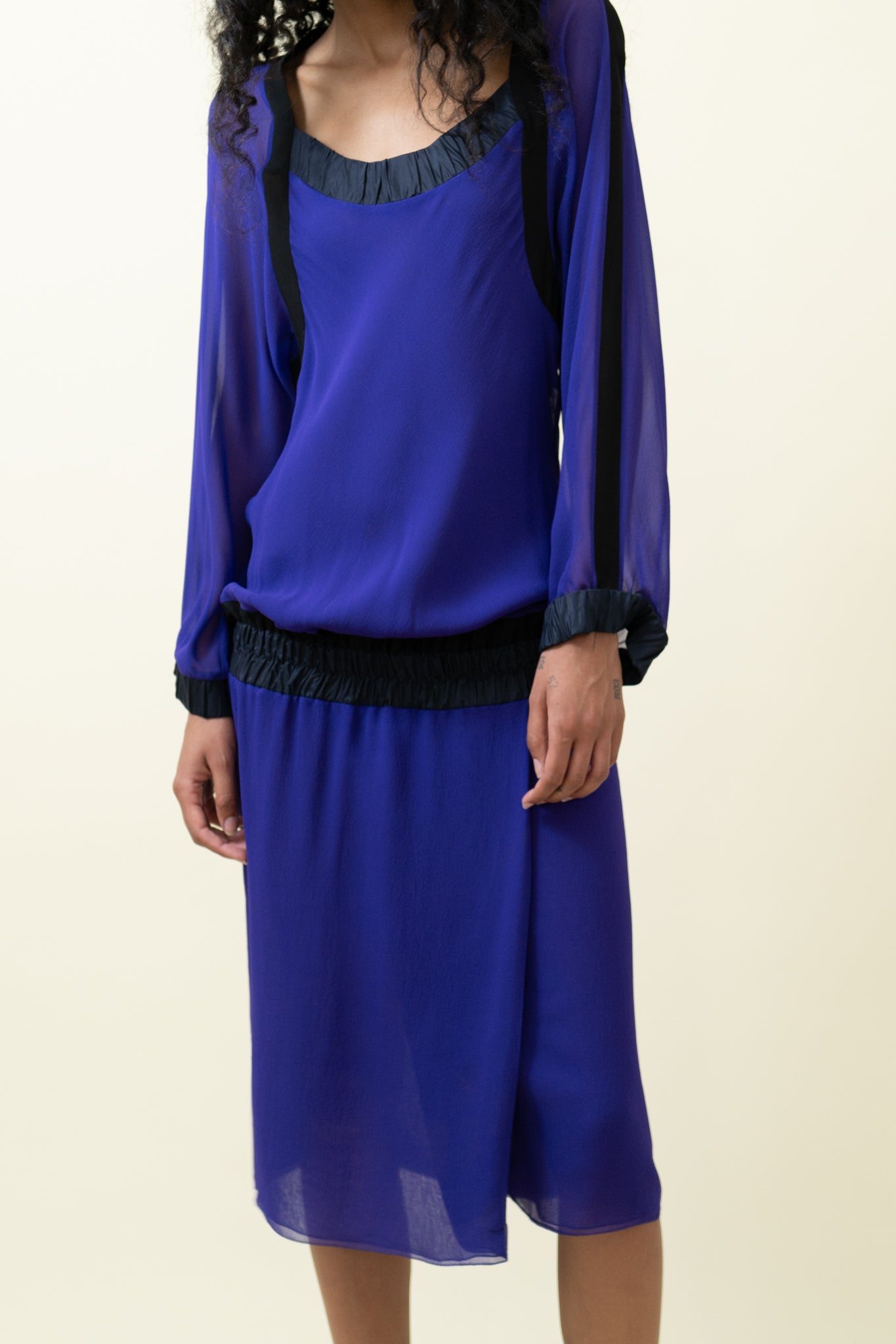 GIANFRANCO FERRE 2006 SILK DRESS