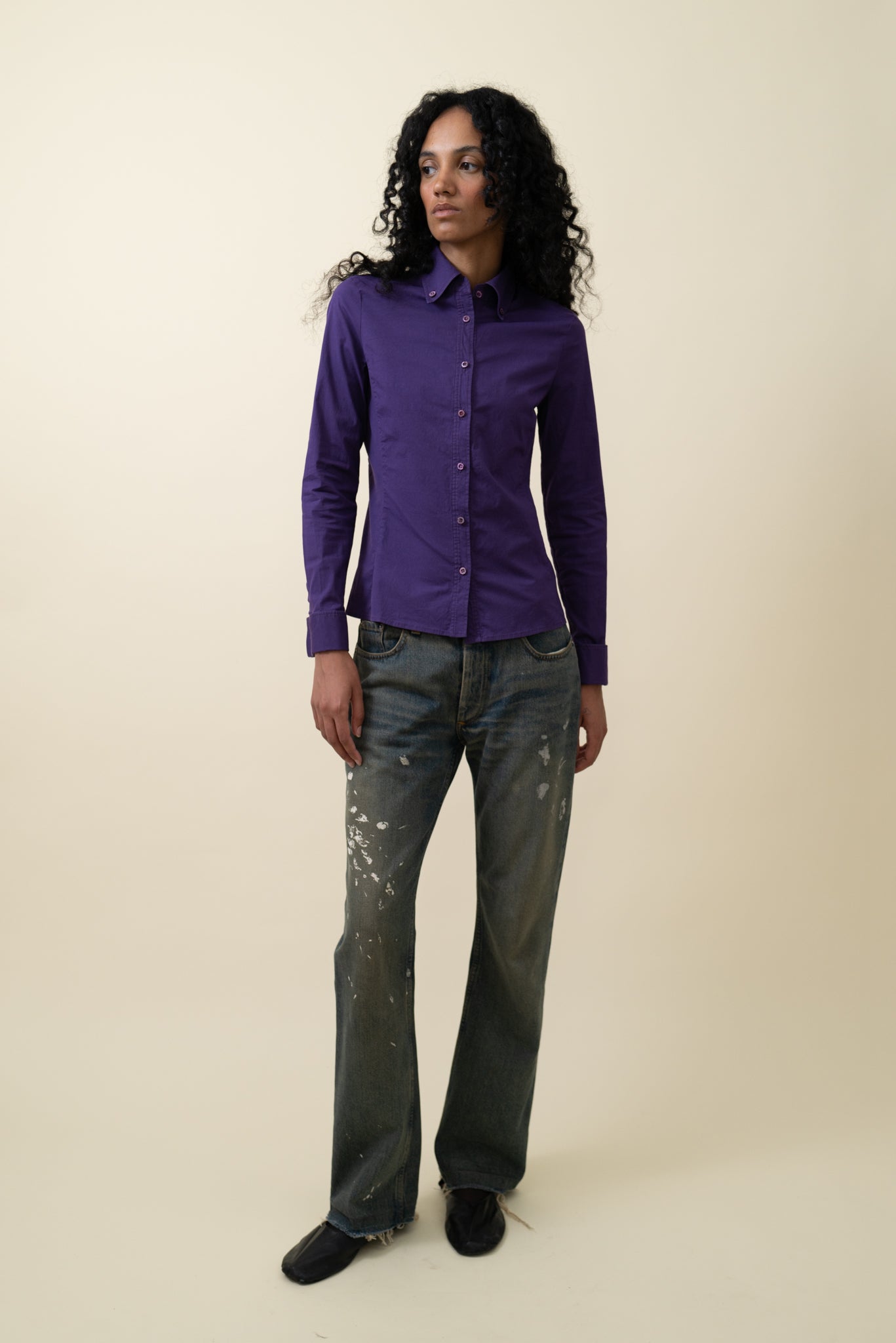 90s MIU MIU BUTTON UP