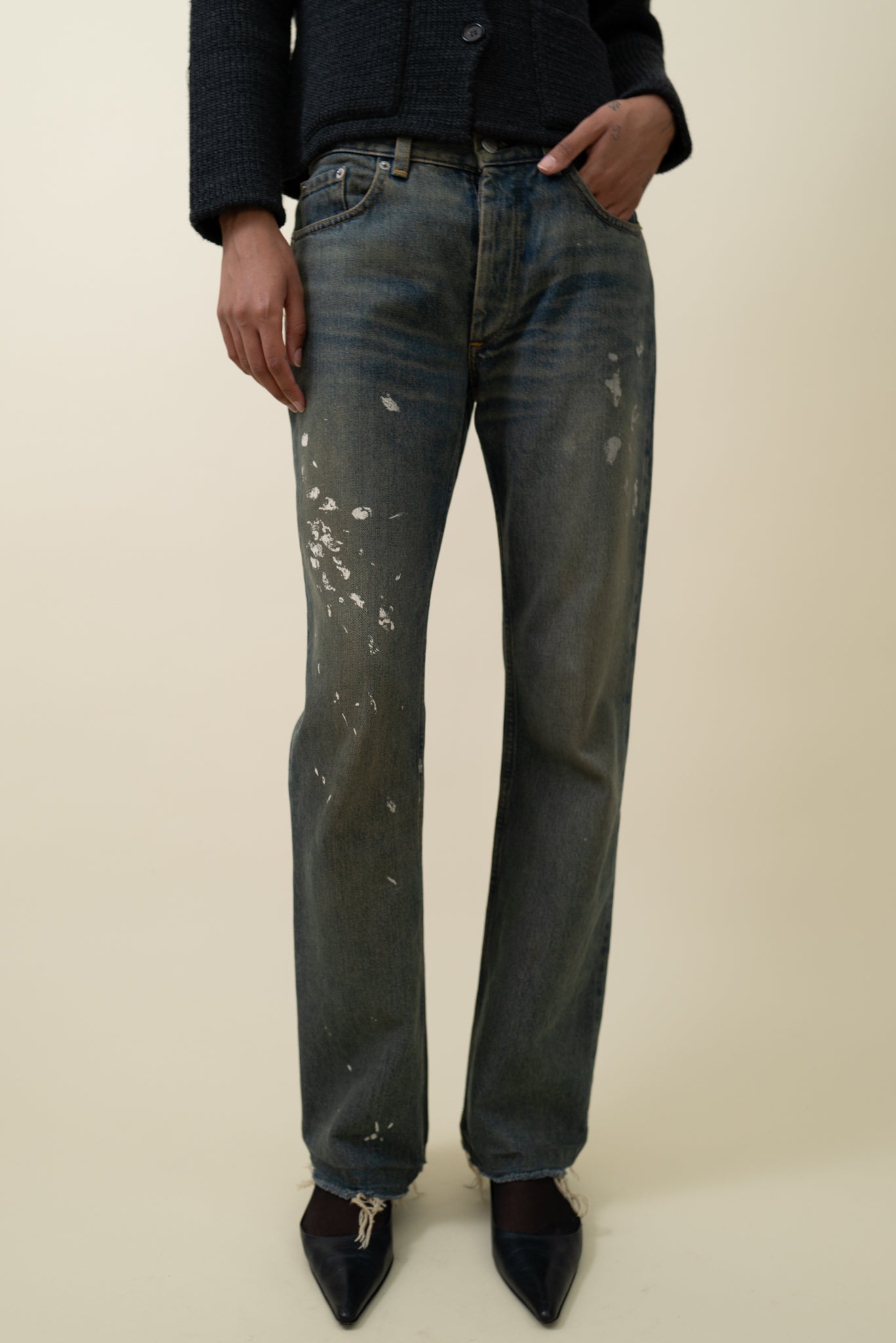 HELMUT LANG 1999 PAINTER JEANS