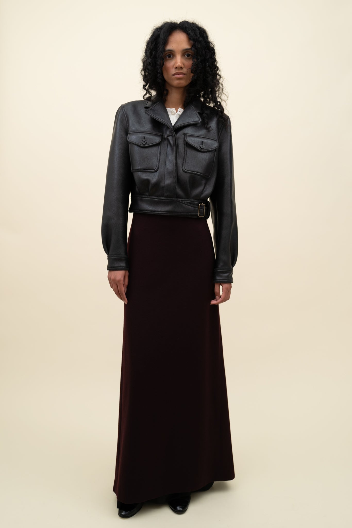 EMPORIO ARMANI CROPPED JACKET