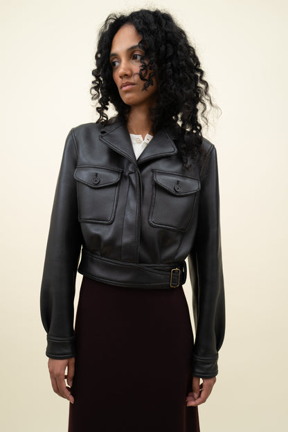 EMPORIO ARMANI CROPPED JACKET