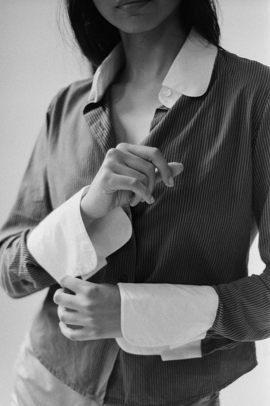 AGNES B. BUTTON UP