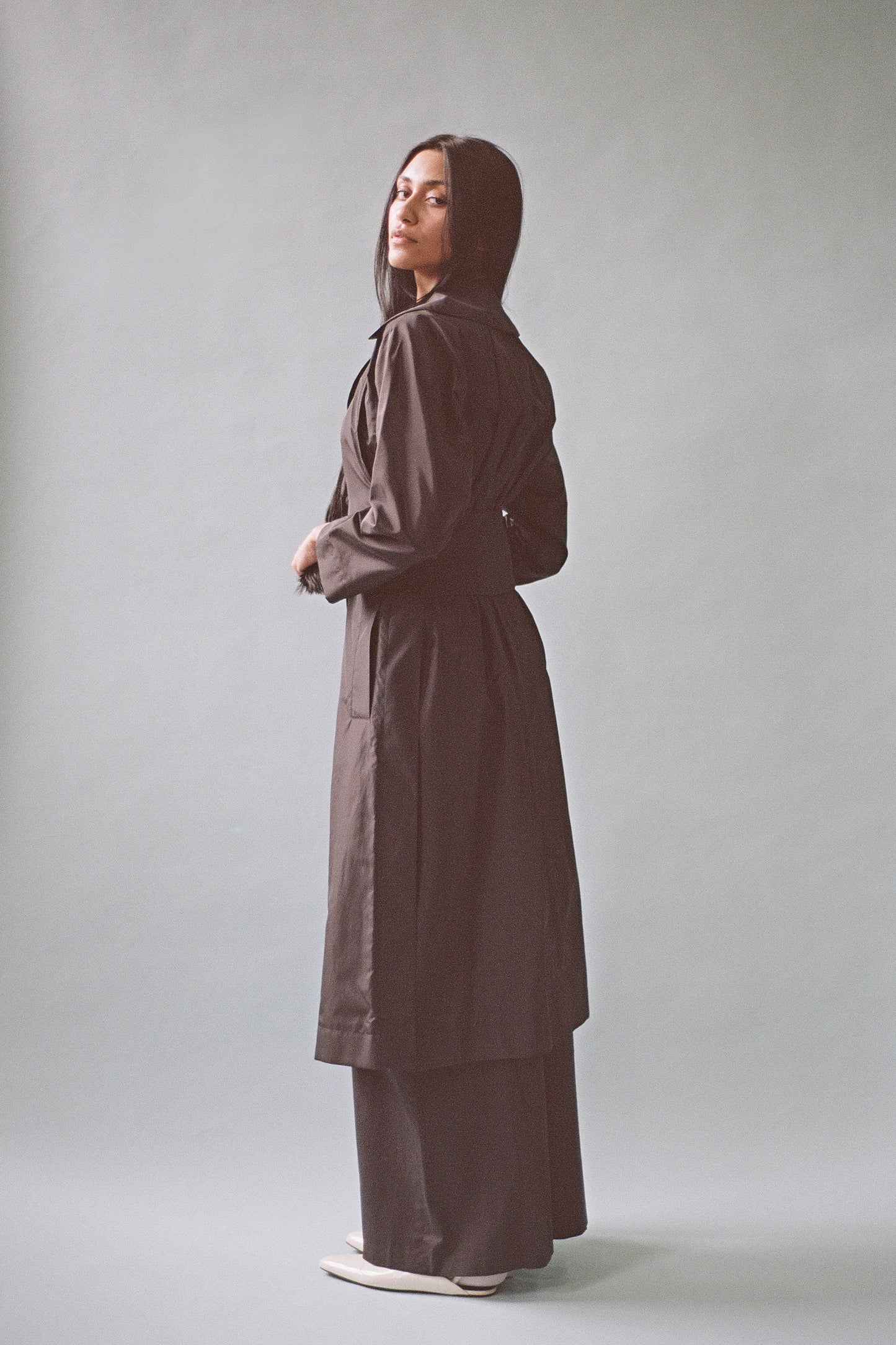 NARCISO RODRIGUEZ FITTED COAT
